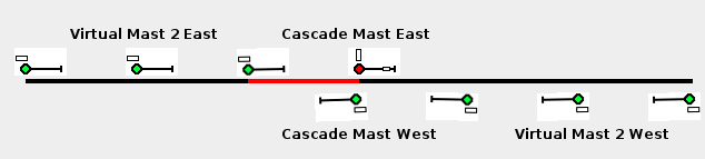 Layout with block 1E occupied.